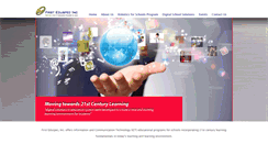 Desktop Screenshot of first-eduspec.com